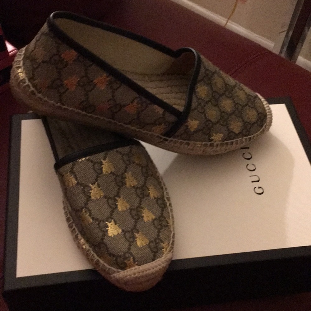 Gucci t.gg supreme beige ebony-oro/nero